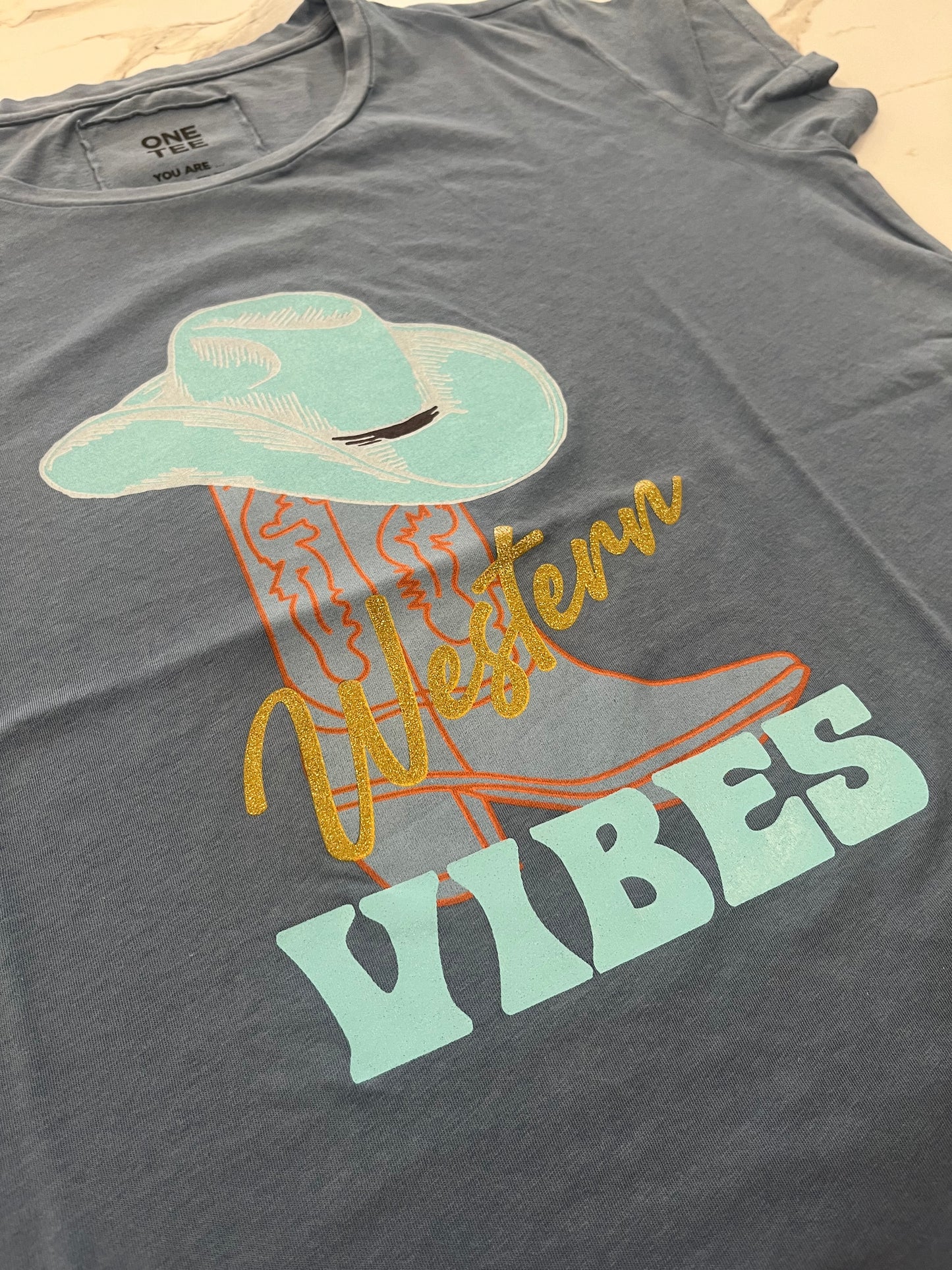 T-Shirt Jessy - Blue - One Tee