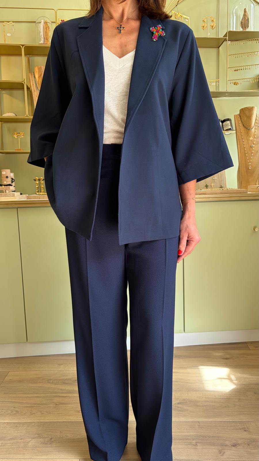 Kimono Flora - Marine - Zilch