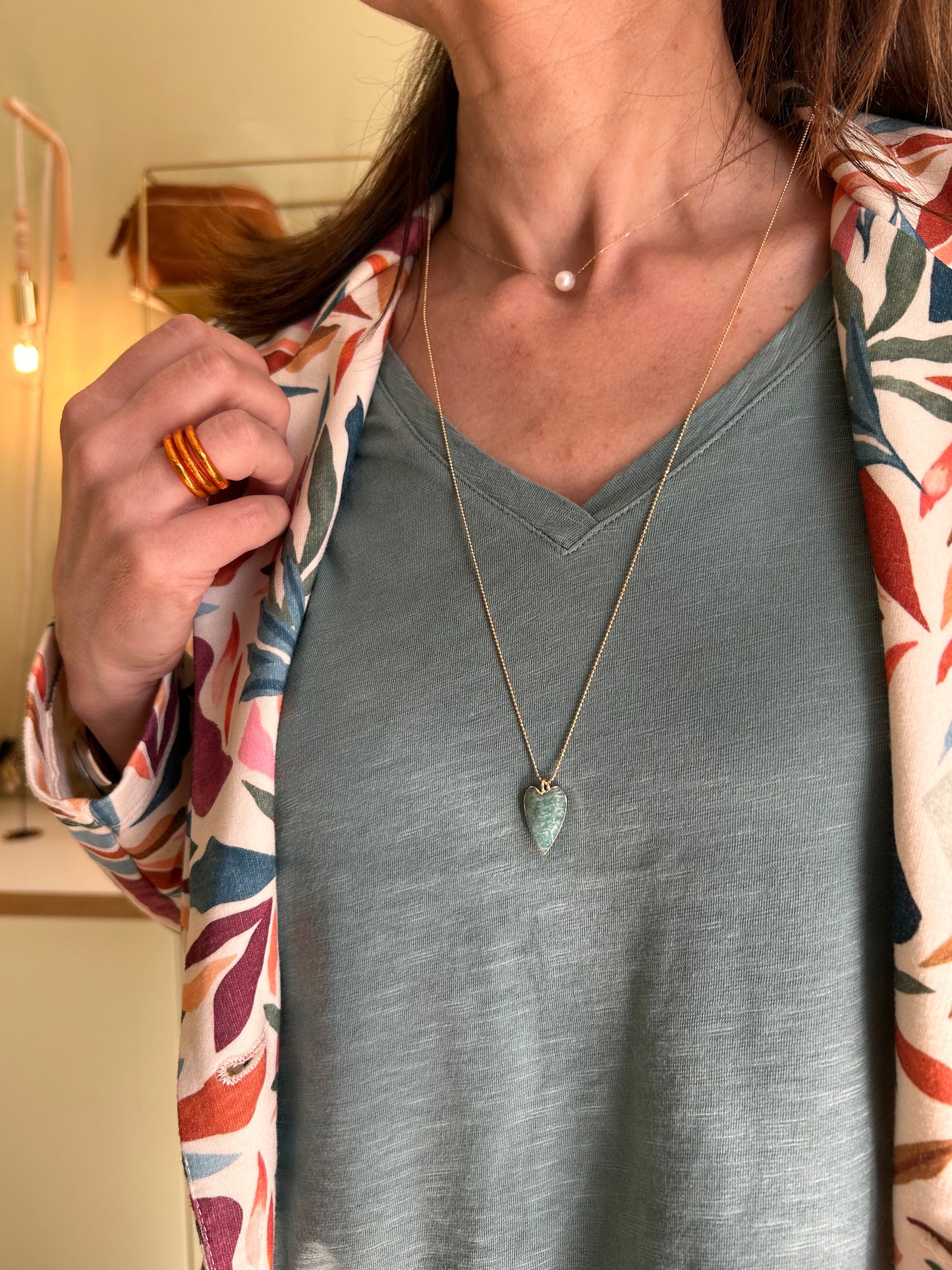 Blazer Imprimé Salvador - Feuilles - Pako Litto