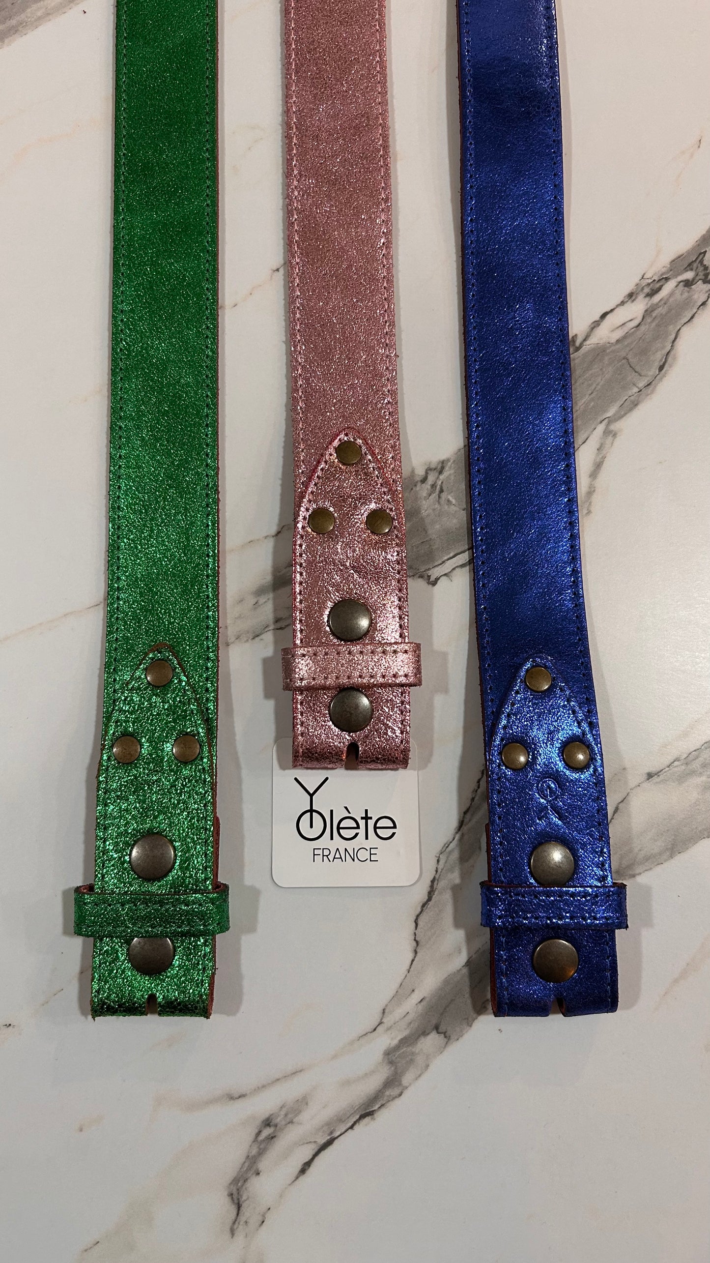 Cuir de Ceinture Laminati - 40 mm