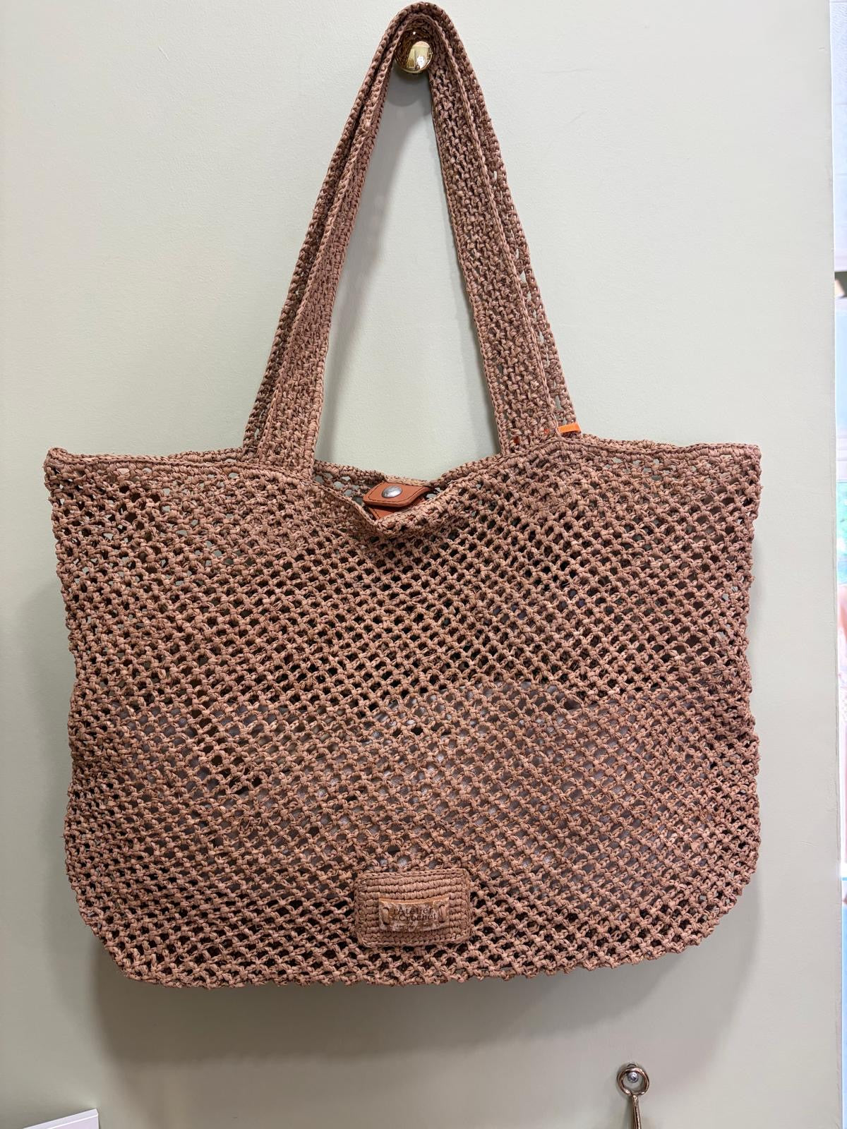 Cabas Ilana - Camel - Le Voyage en Panier