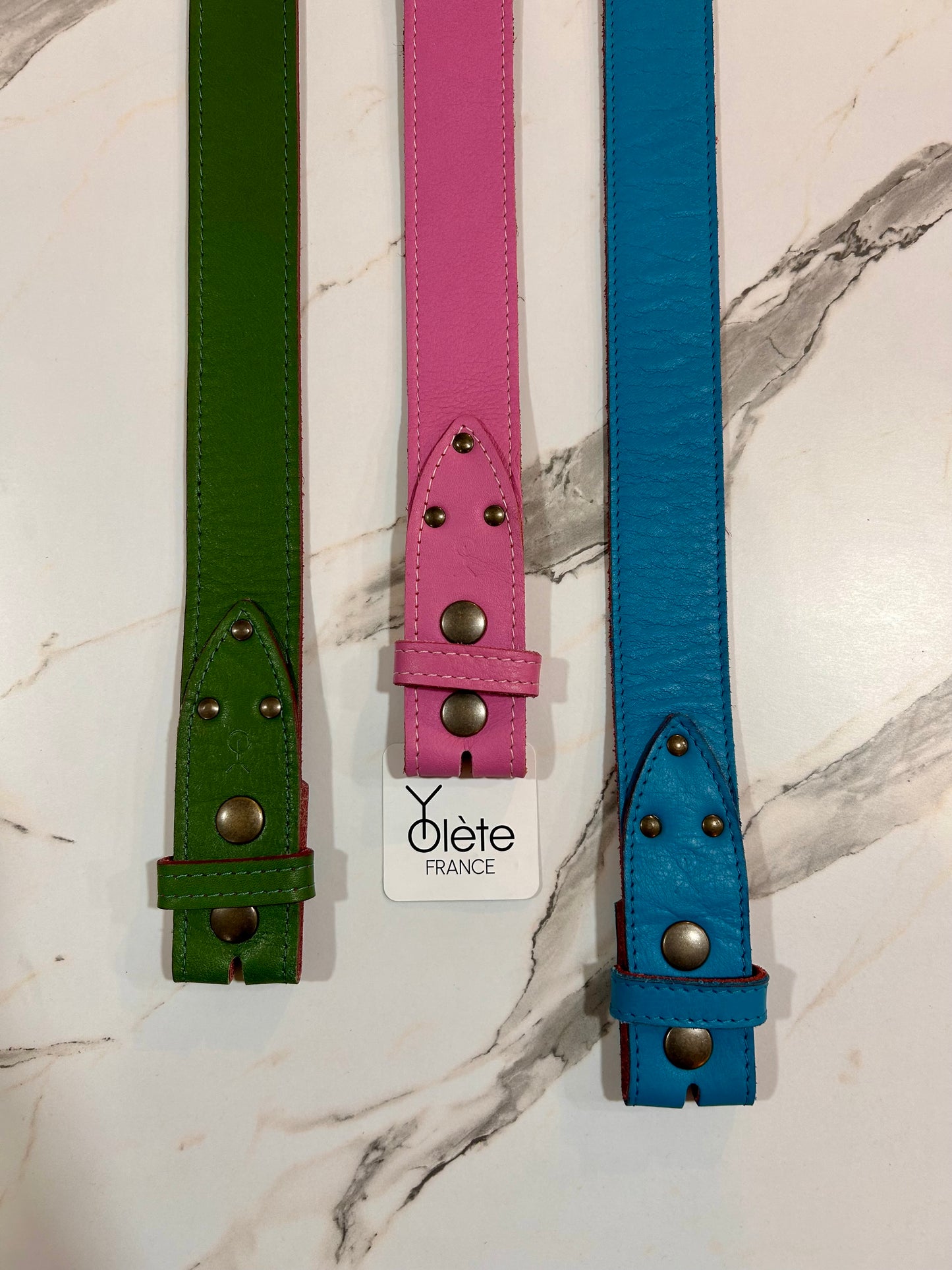 Cuir de Ceinture Nappa - 40 mm