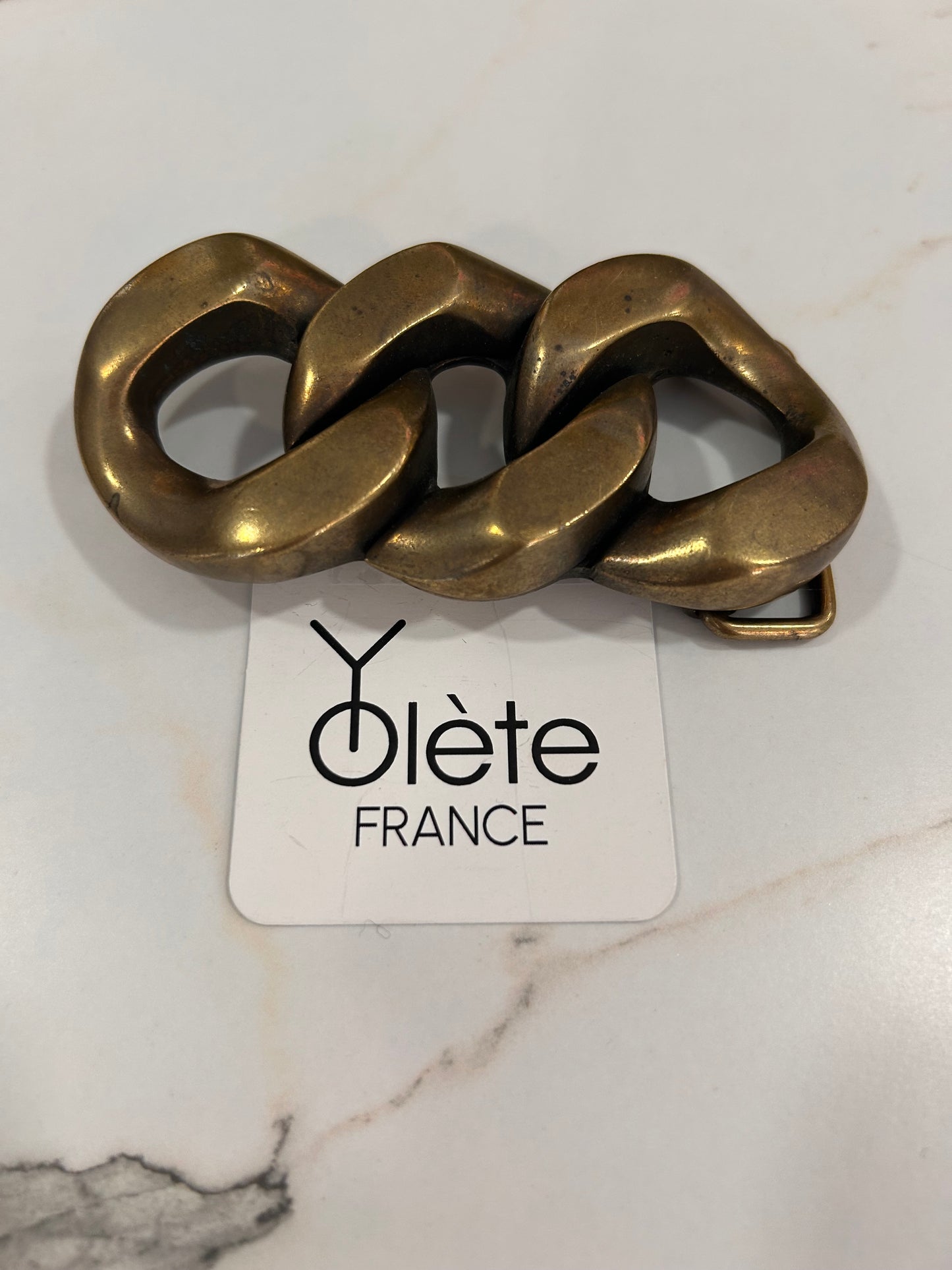 Boucle N14 - 40 mm- Old gold