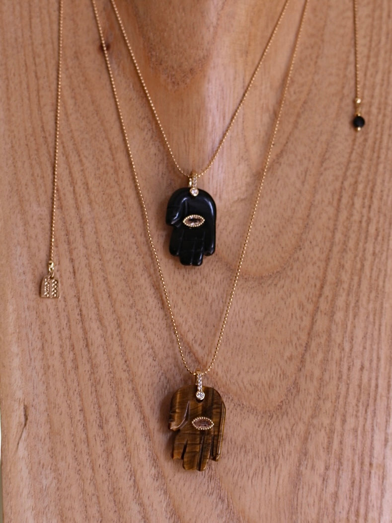 Sautoir Réglable Main de Fatma 🪬- Coco Loizo