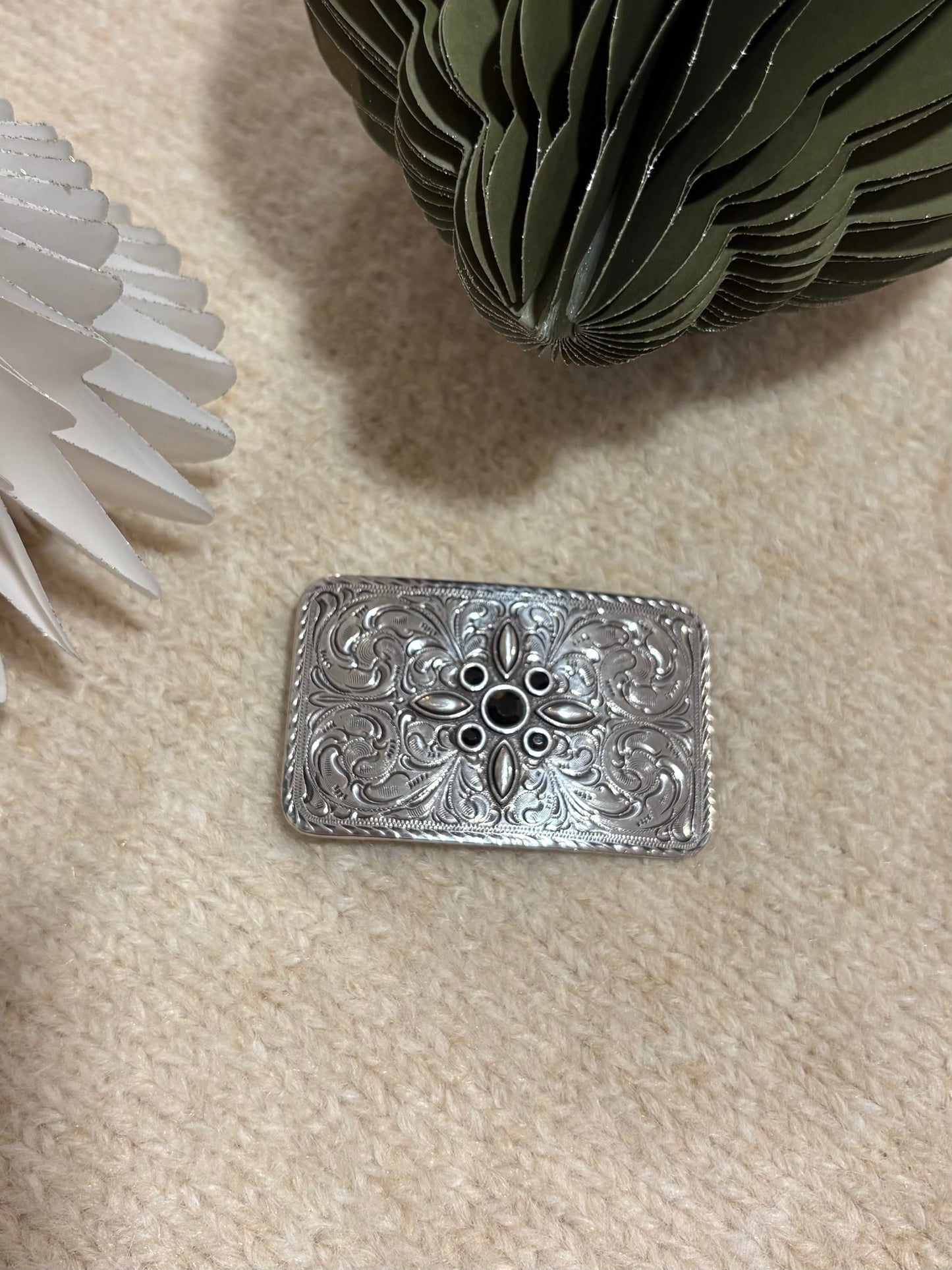 Boucle Yolète N143 - 40 mm - Silver