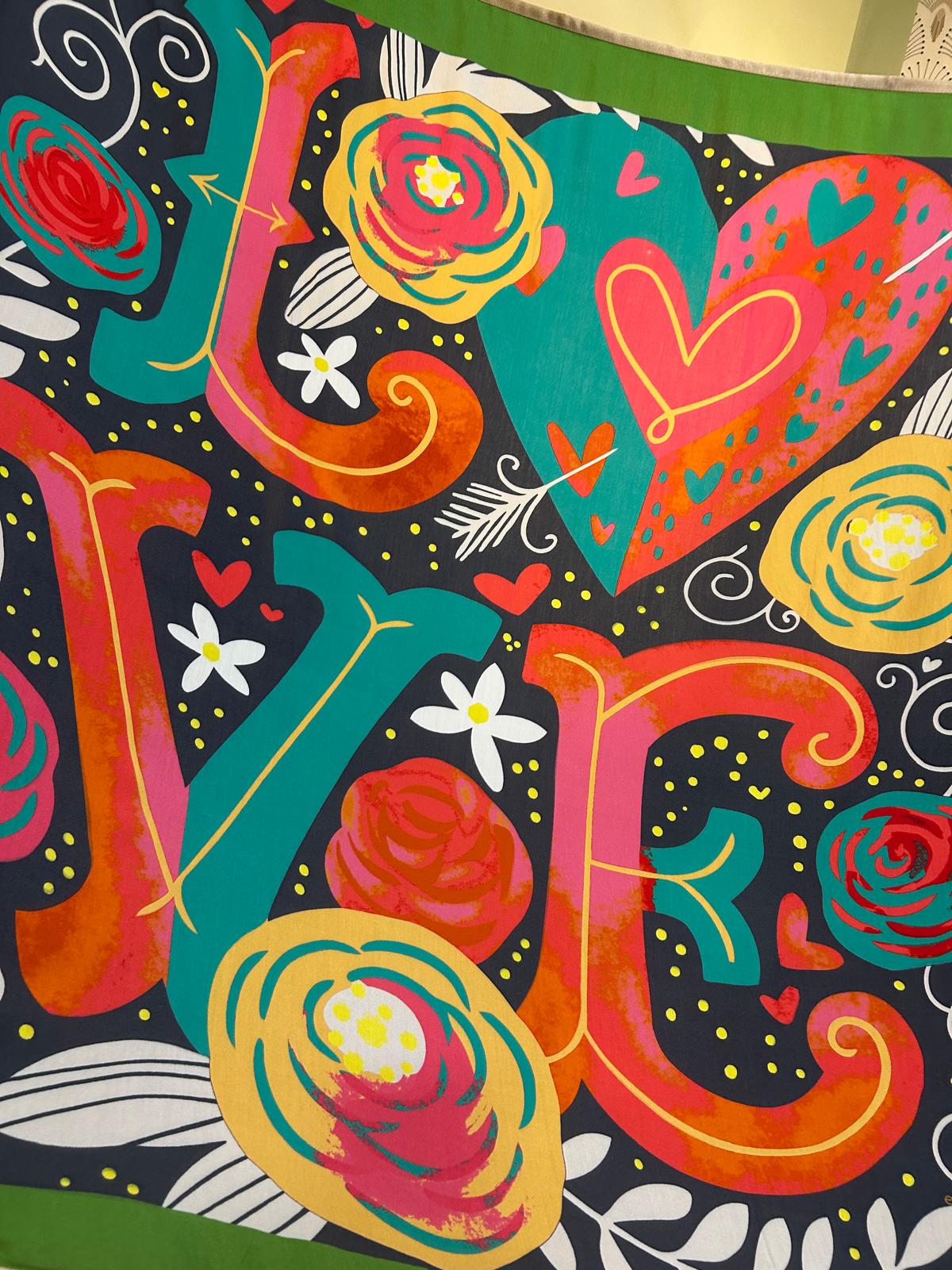Foulard Love Bicolore - Maison Thelma & Nina