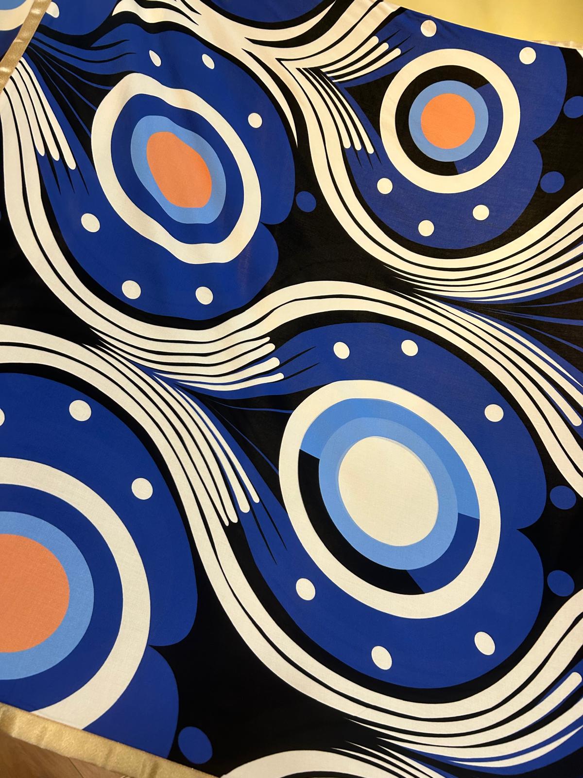 Foulard Bleu Céleste - Maison Thelma & Nina