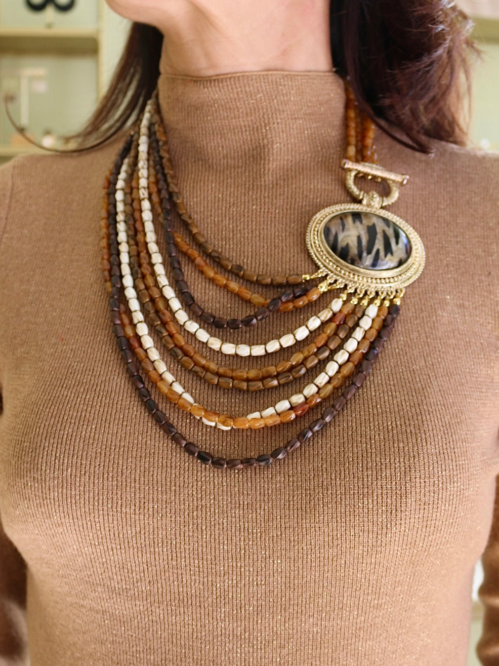 Collier MultiTours - Francine Bramli