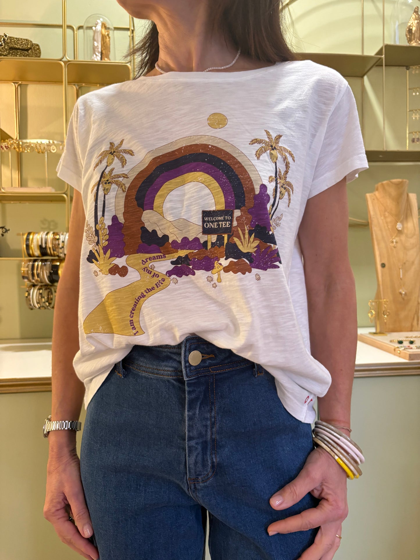 T-Shirt Orion - Blanc - One Tee