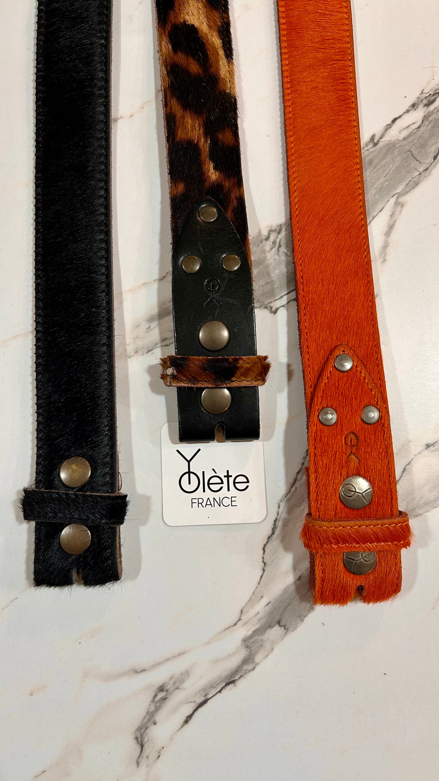 Cuir de Ceinture Animal - 40mm
