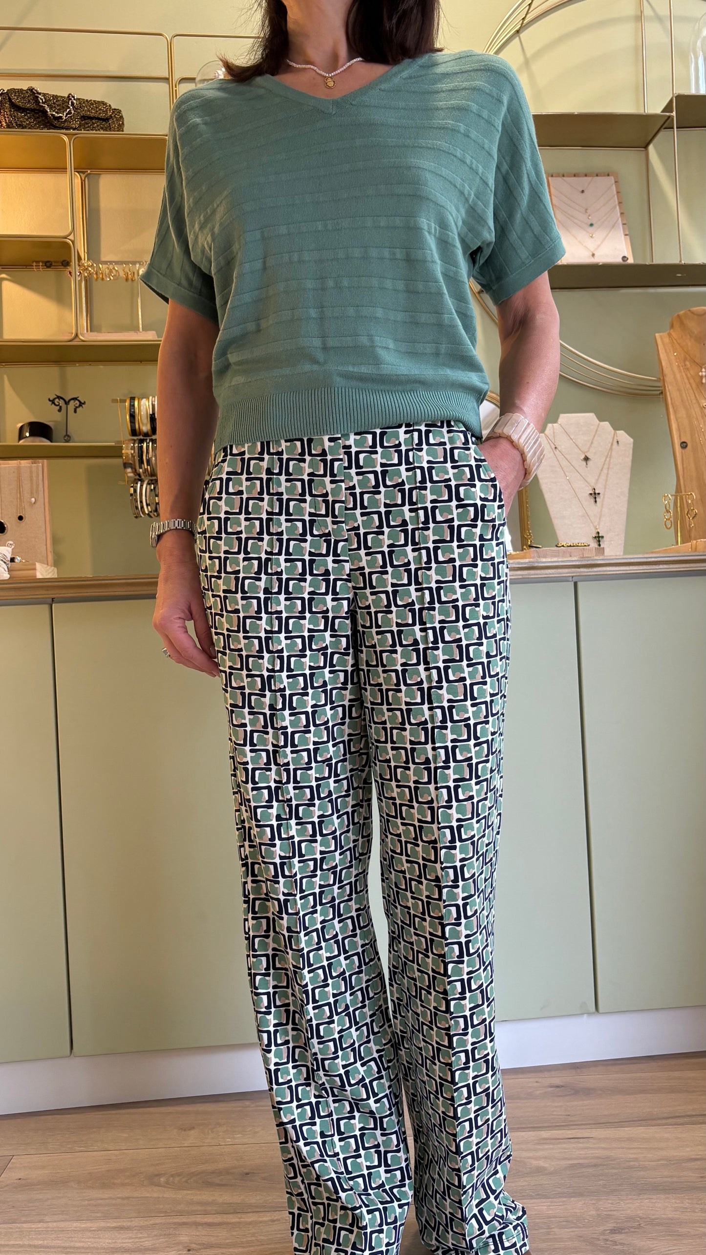 Pull en bambou - Vert Amande - Zilch