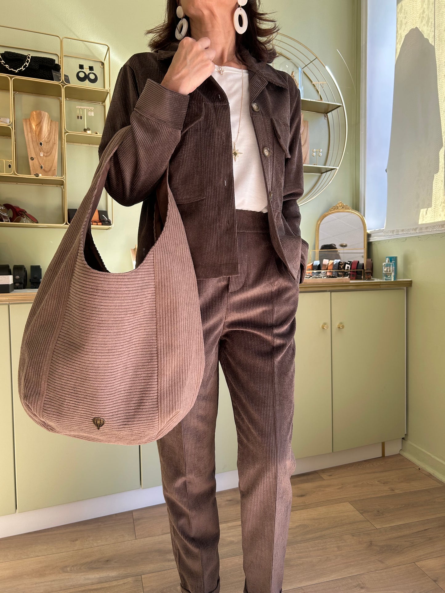 Veste Courte Denisa - Choco - Pako Litto