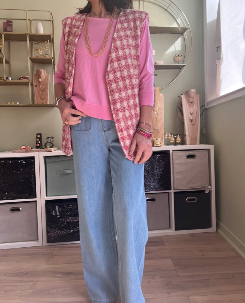 Sans Manches Vaéna - Rose - La Petite Étoile