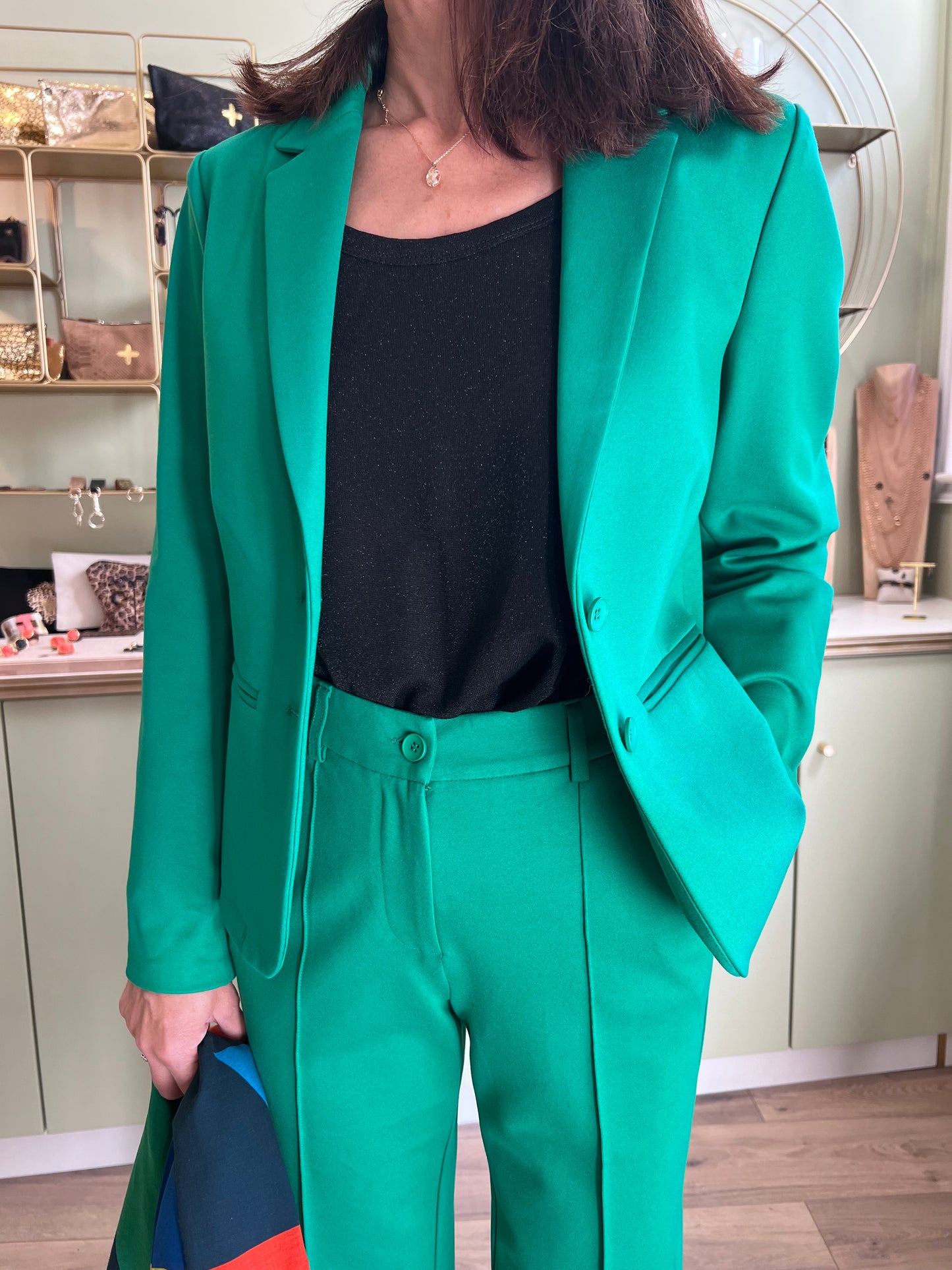 Pantalon Agathe - Vert - Zilch