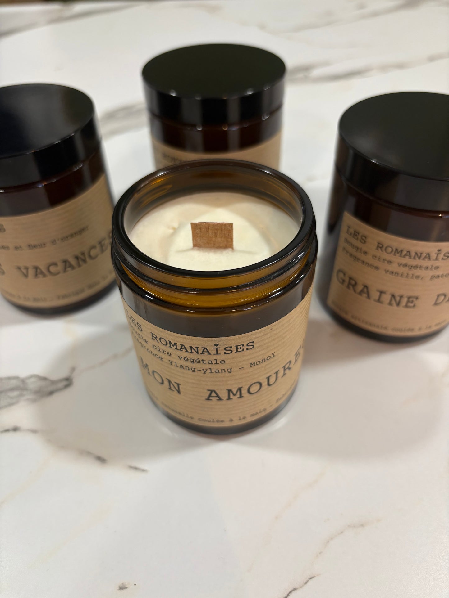 Bougie Mon Amoureuse - Les Romanaises