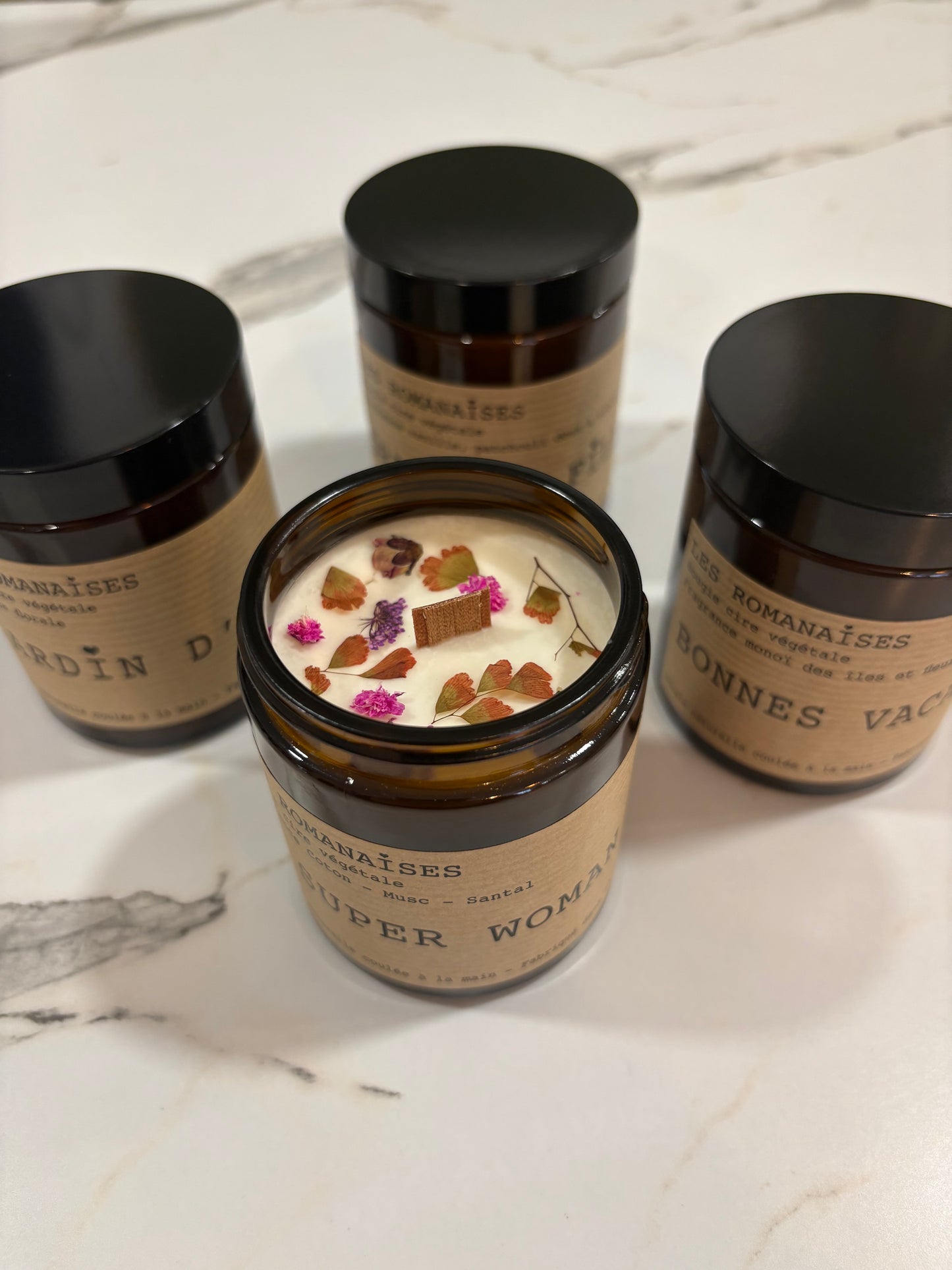 Bougie Super Woman - Les Romanaises