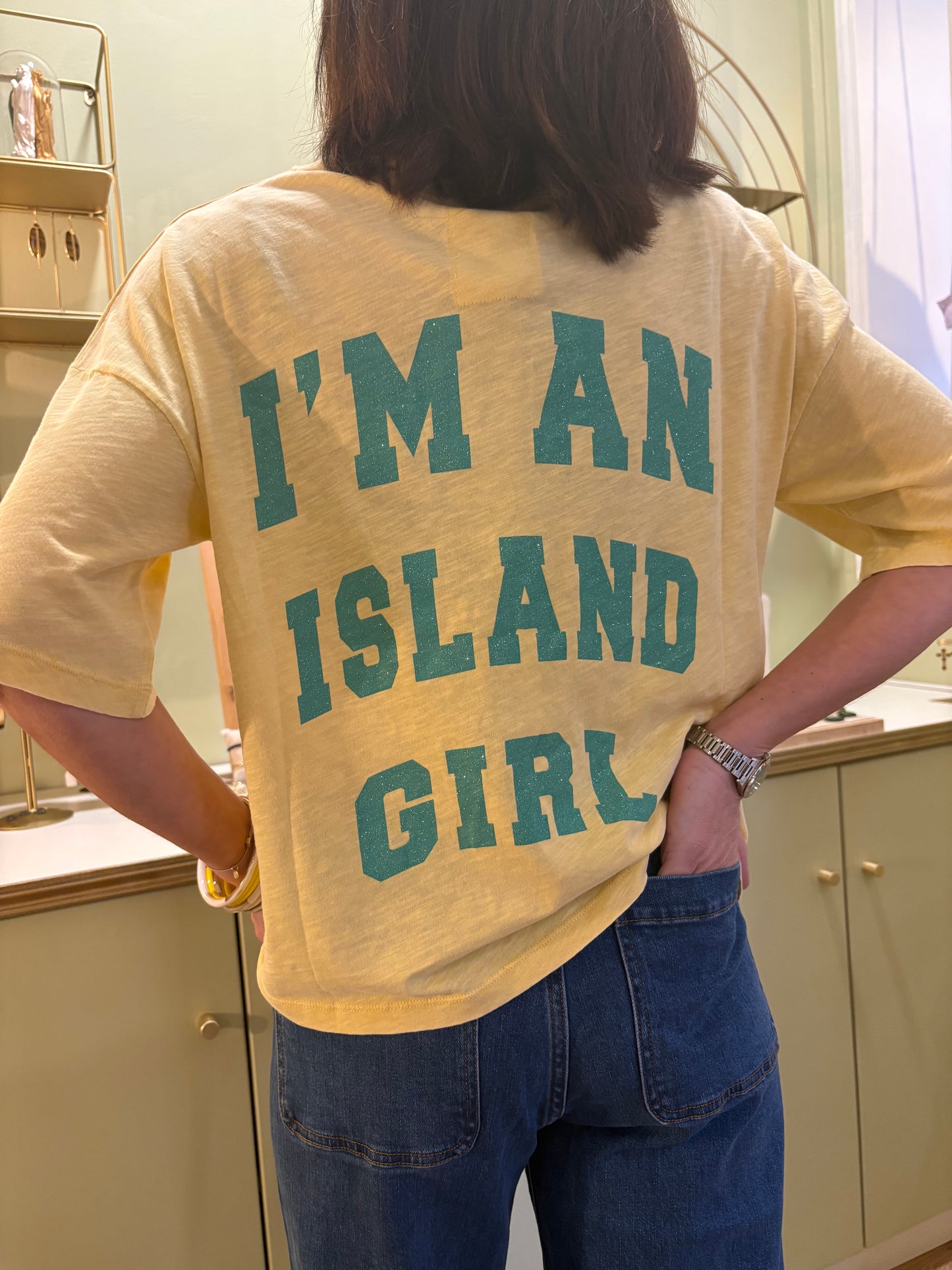 T-Shirt Margareth - Jaune - One Tee