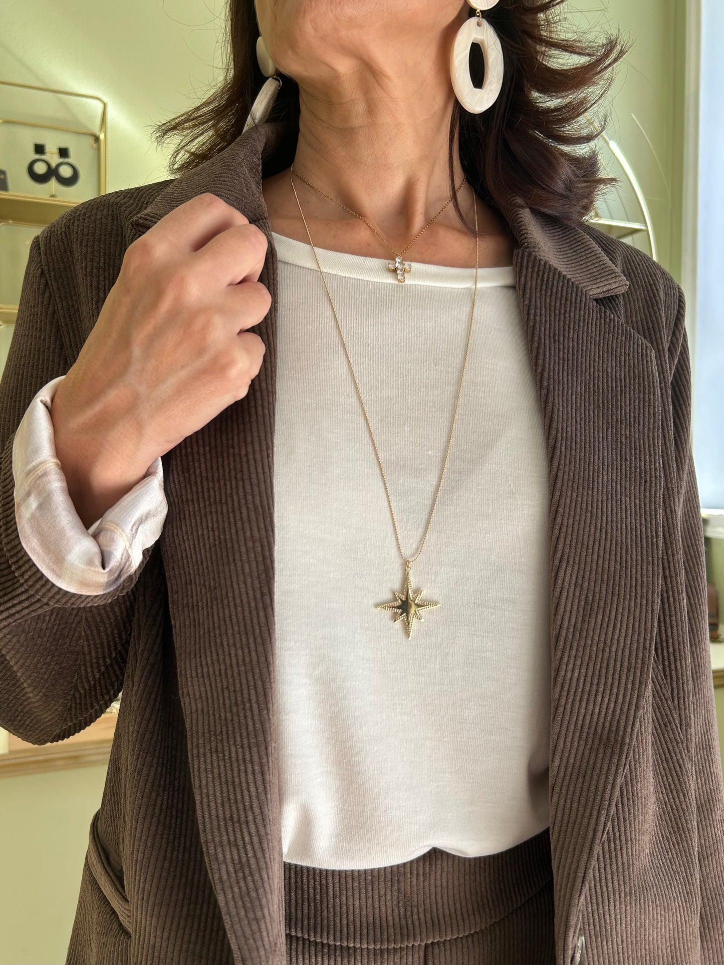 Blazer Velours Beth - Choco - Pako Litto