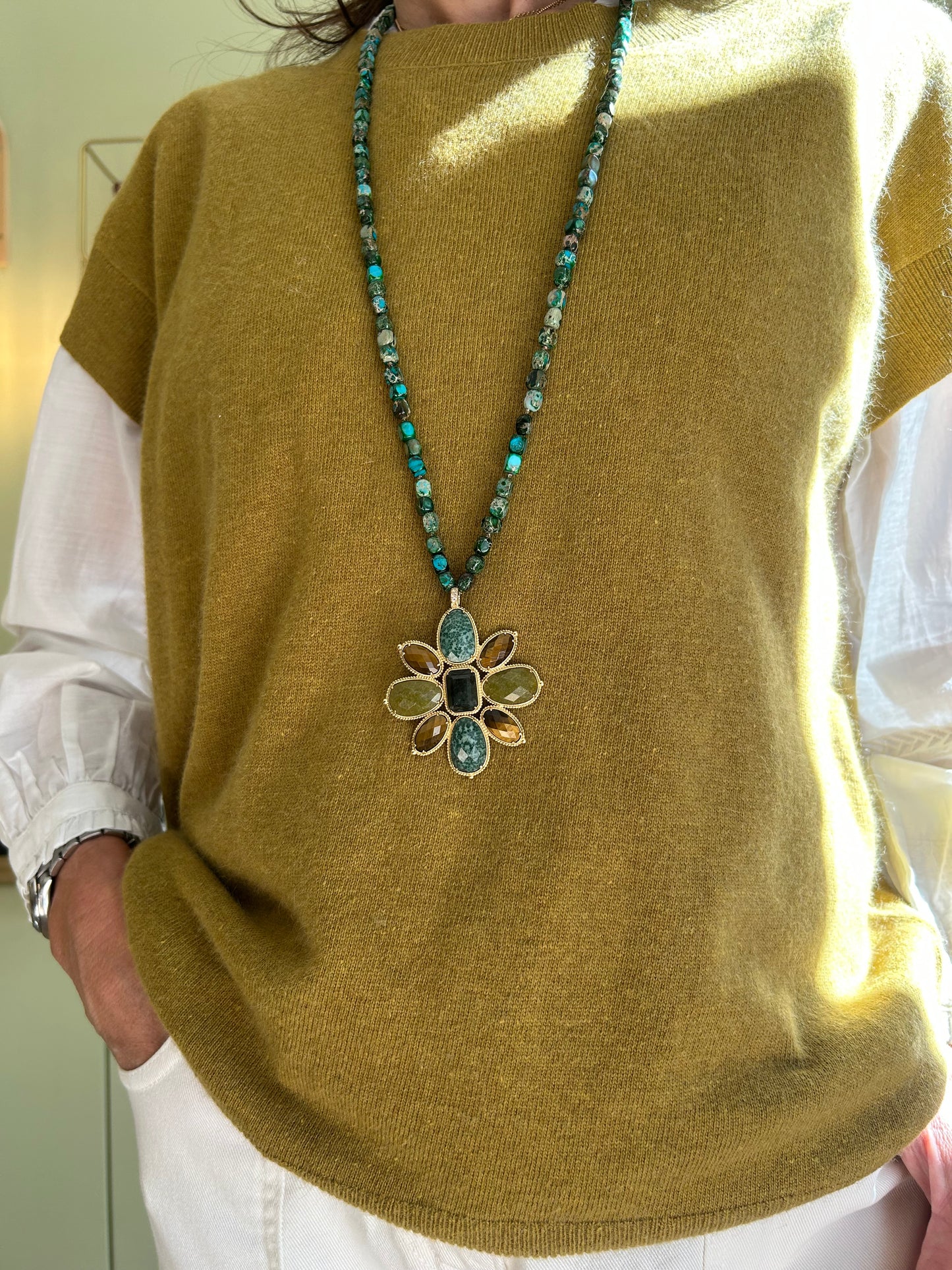 Pull Charlize - Olive - ArtLove