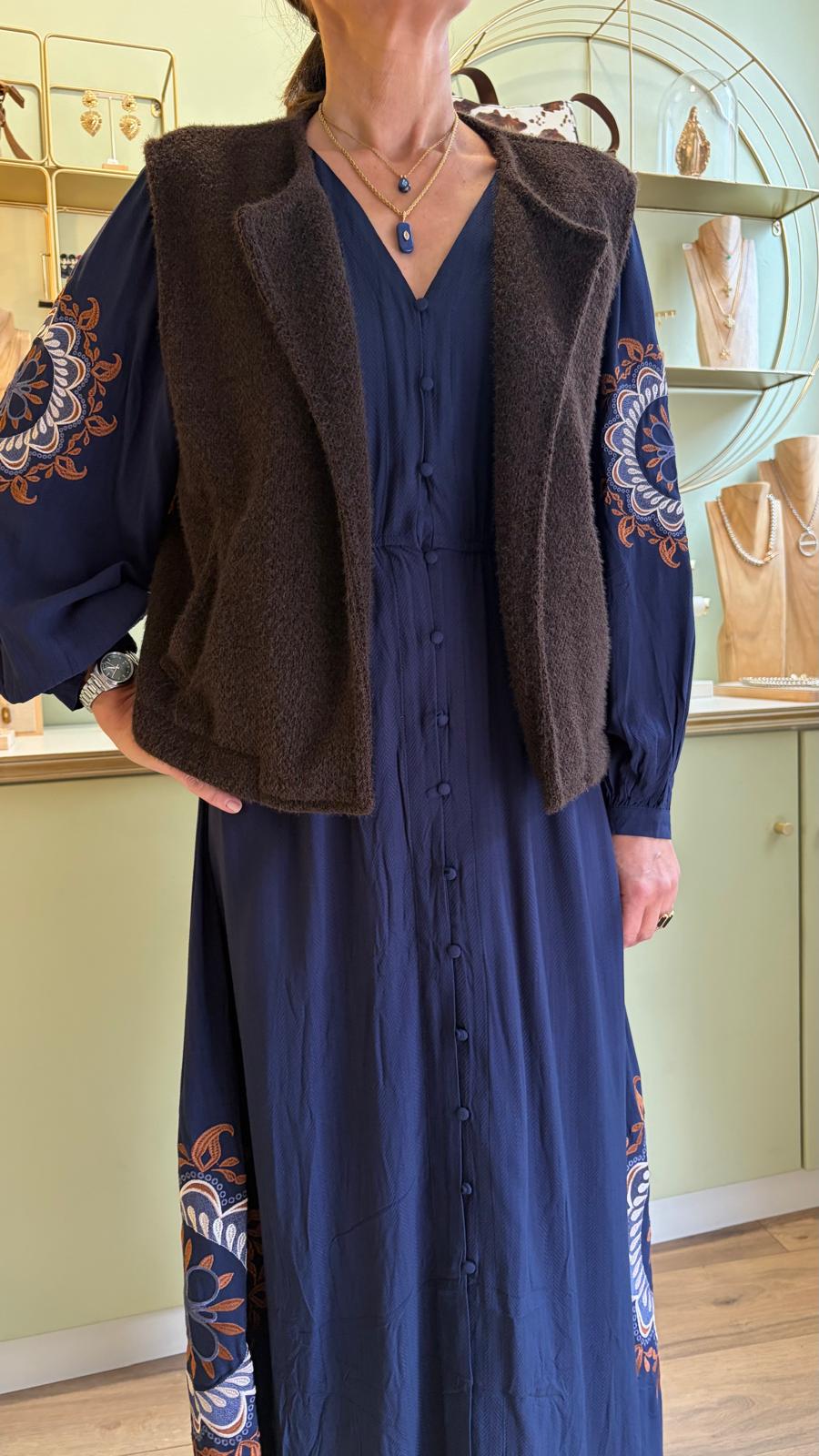 Robe Rino - Marine - La Petite Étoile