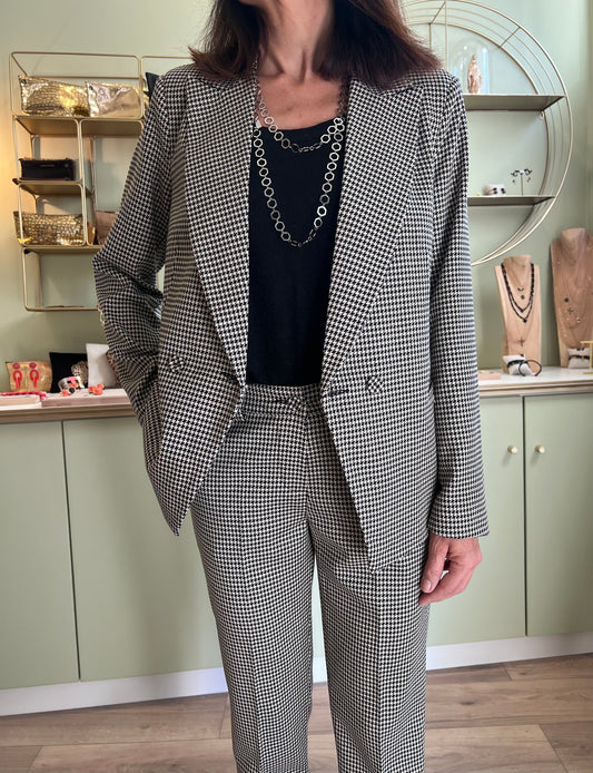 Blazer Pied de Poule Lurex Britanny - Pako Litto