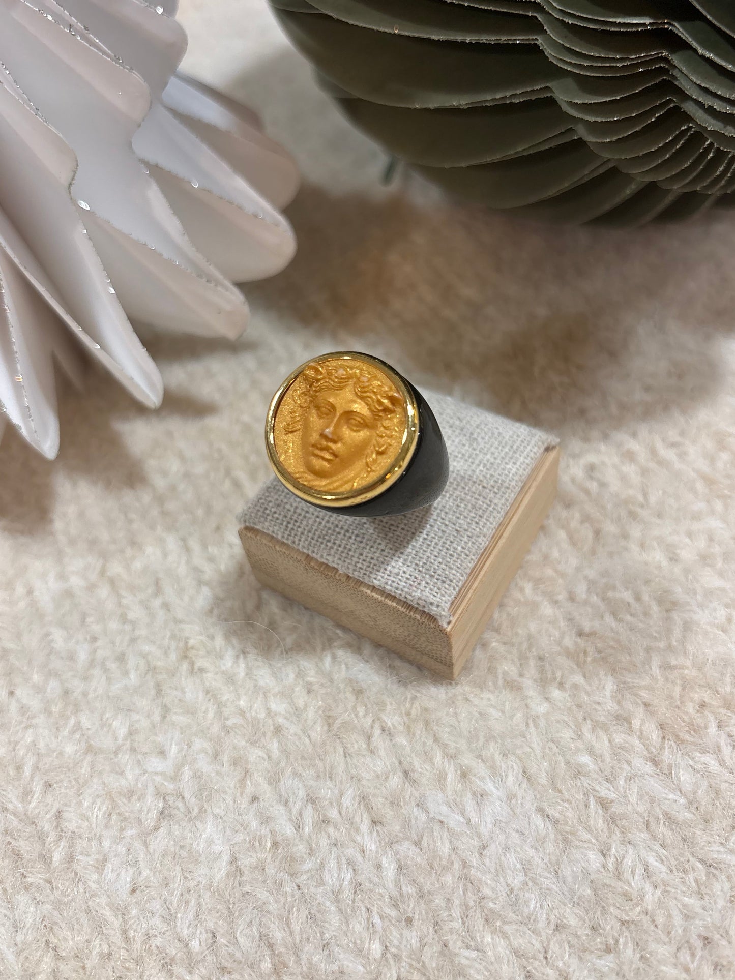 Bague Médusa - Moutarde - Grand Tour Collection