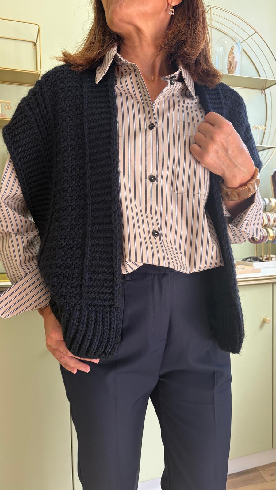 Chemise Courte Éva - Ciel - Pako Litto