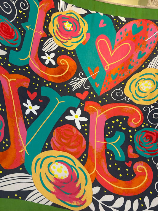 Foulard Love Bicolore - Maison Thelma & Nina