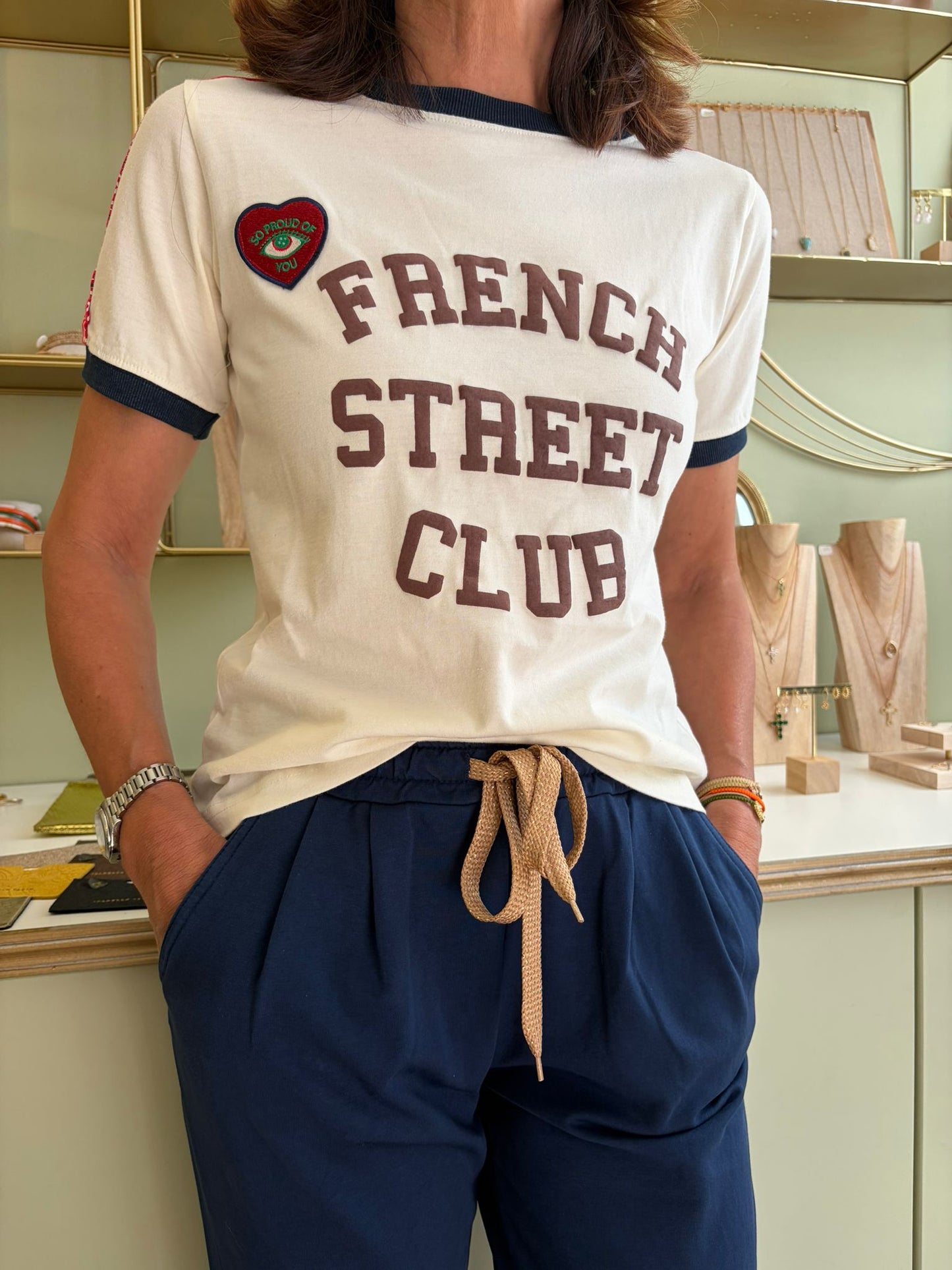 T-Shirt Lois - Écru - One Tee