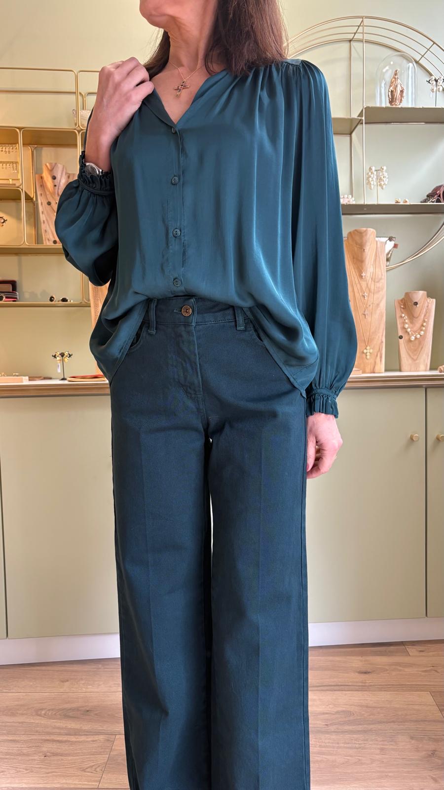 Pantalon Valentine - Vert Forest - Pako Litto