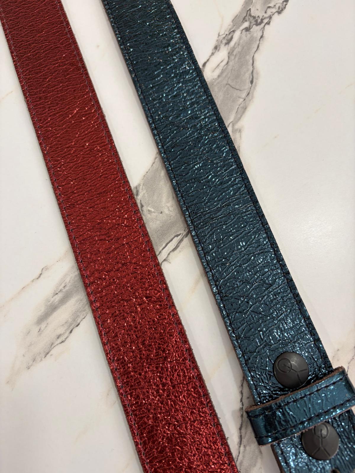 Cuir de Ceinture Métalic - 40mm - Yolète