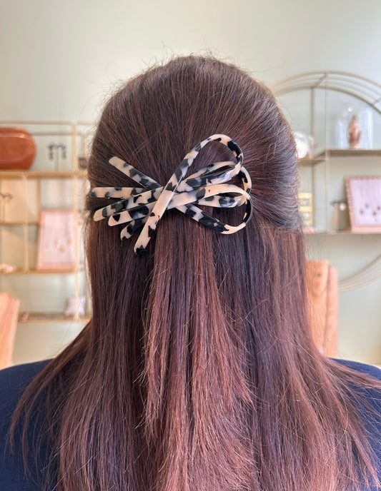 Barrette Lise - Écaille - Francine Bramli