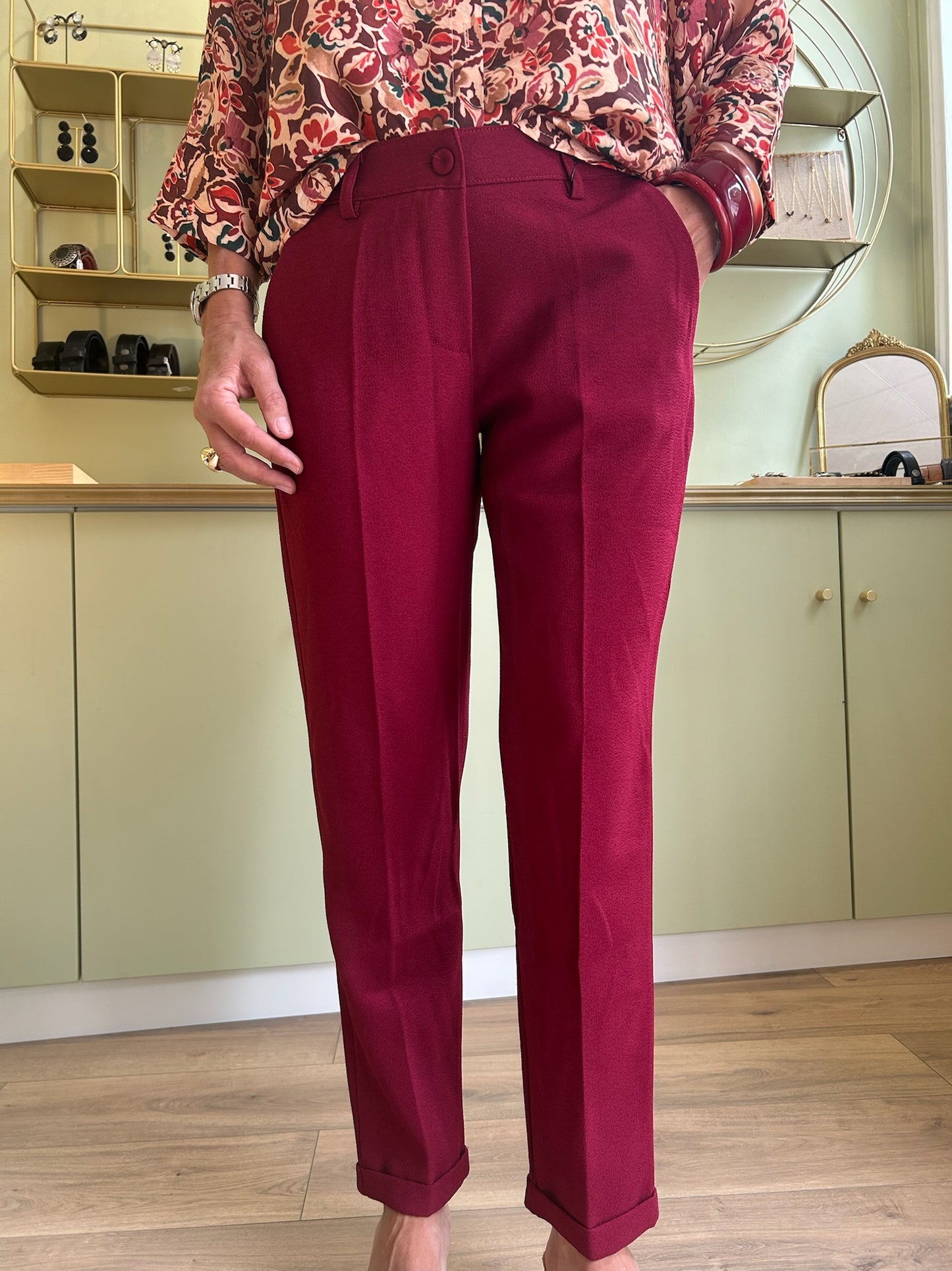 Pantalon 7/8 Augustin - Grenade - Pako Litto