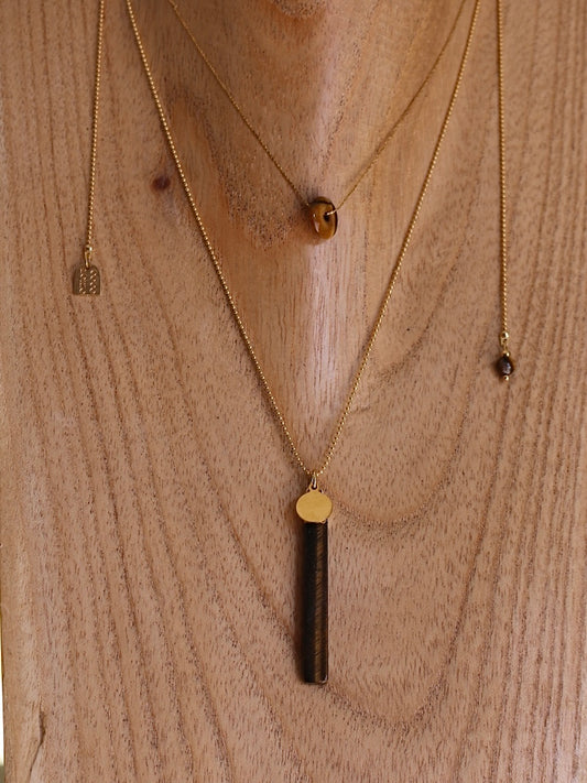 Sautoir Réglable Tranche - Coco Loizo