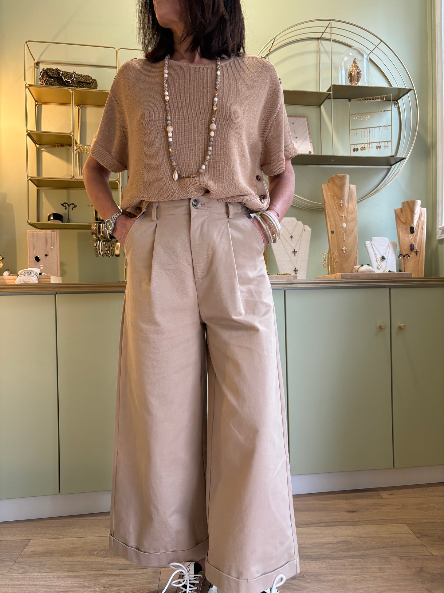 Pantalon Hénia - Beige - Art Love