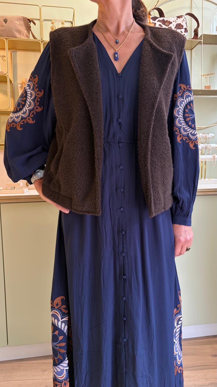 Robe Rino - Marine - La Petite Étoile