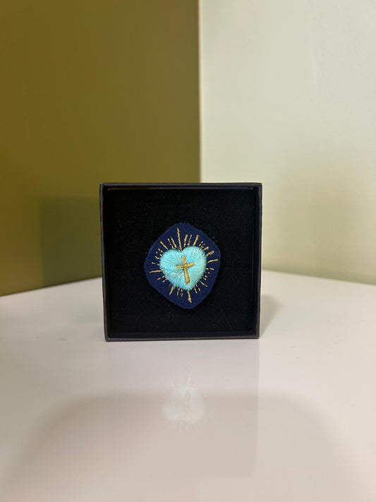 Broche Aimantée - Ex-Voto 🩵 - Alex Doré