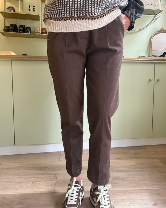 Chino 7/8Ème Clint - Expresso - Pako Litto