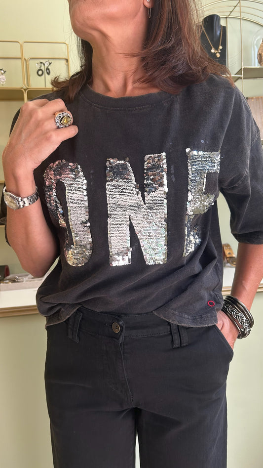 T-Shirt Alan - Carbone - One Tee