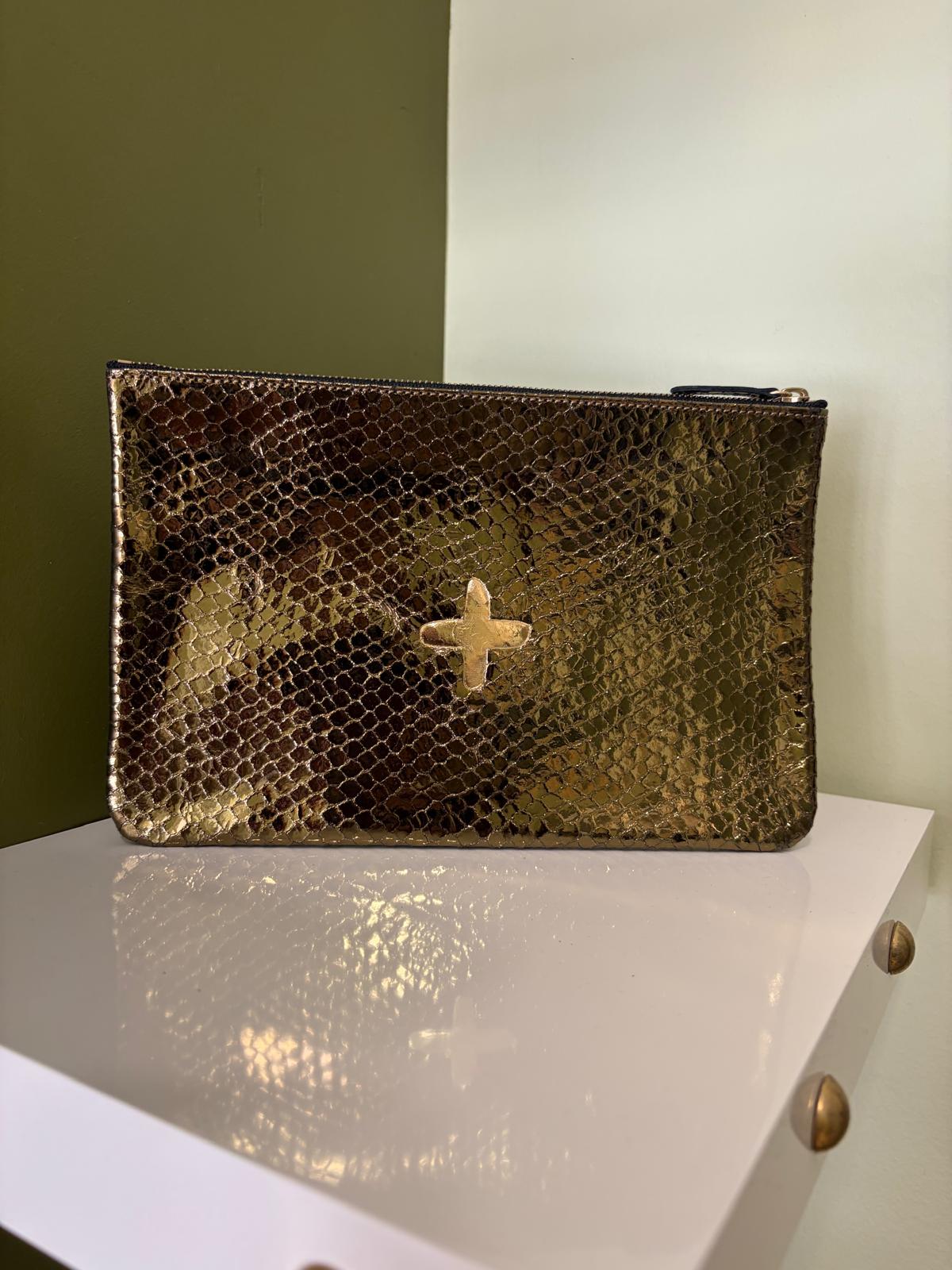Pochette Love - Bubble Kaki - Isabelle Varin