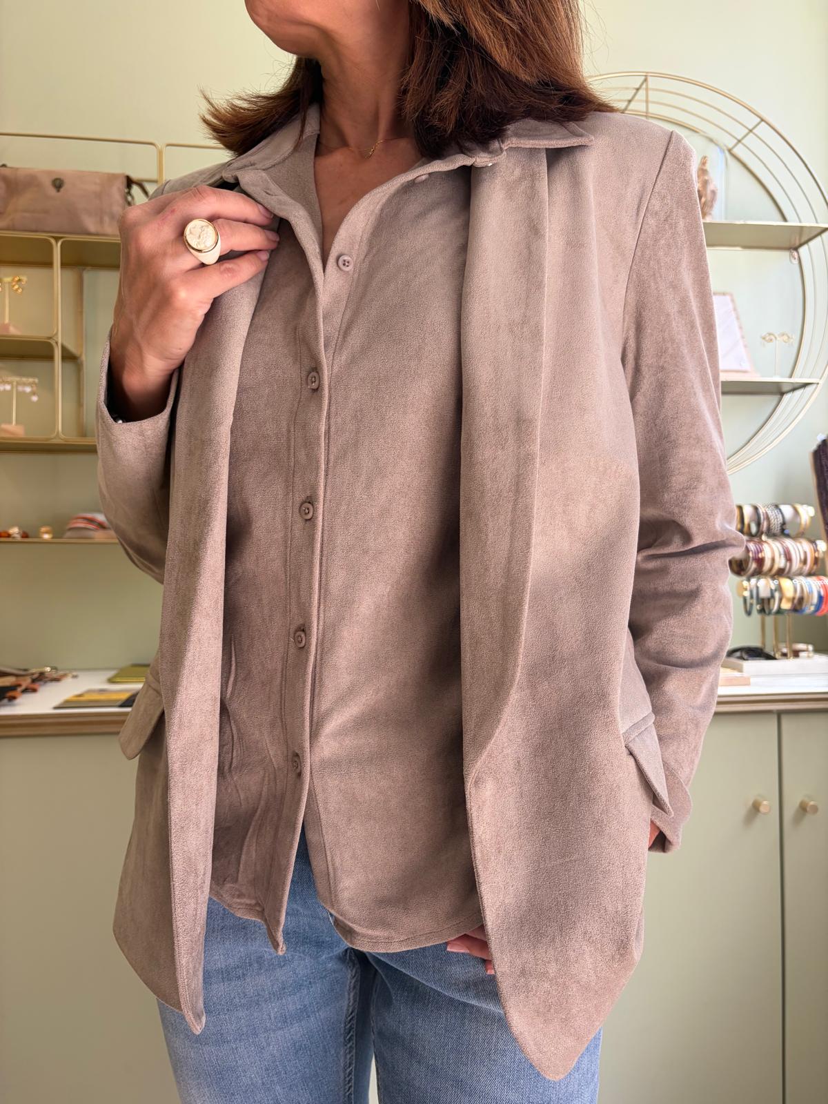 Chemisier Zhfaye - Beige - Zhrill