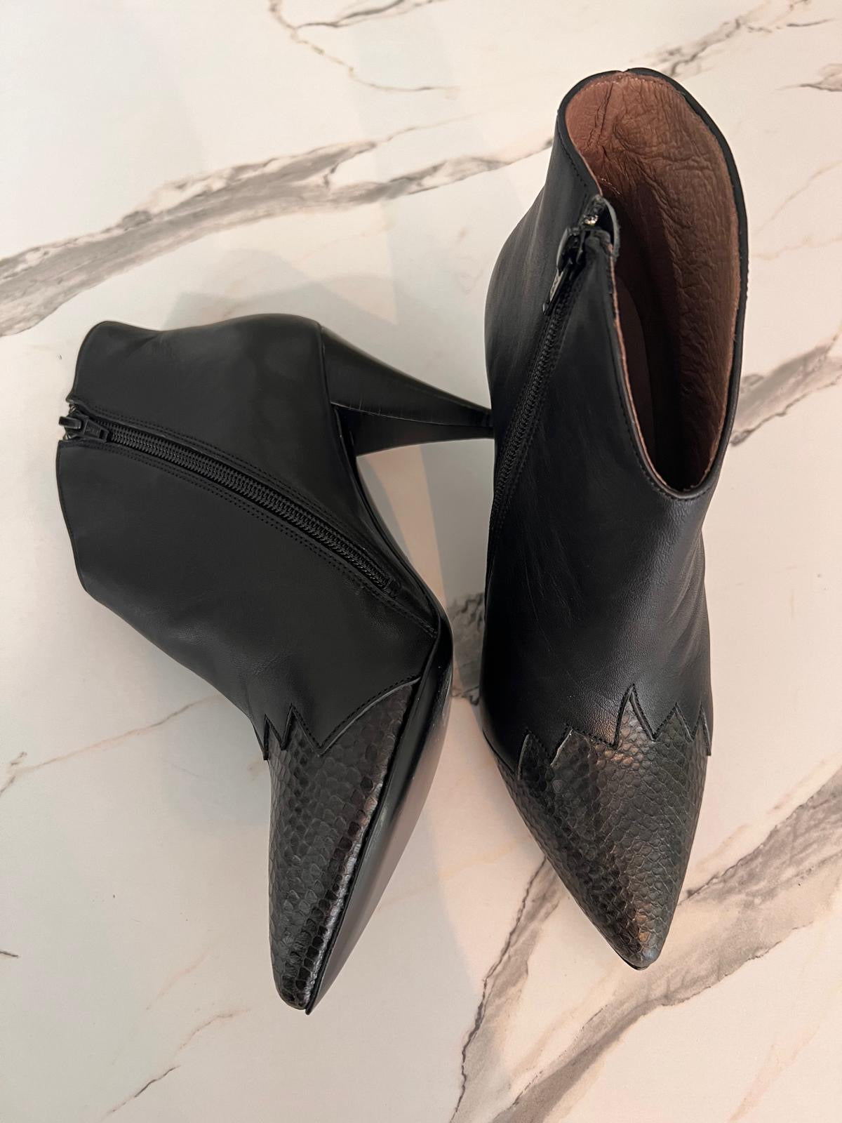 Bottines Mégane - Noires - Kmassalia