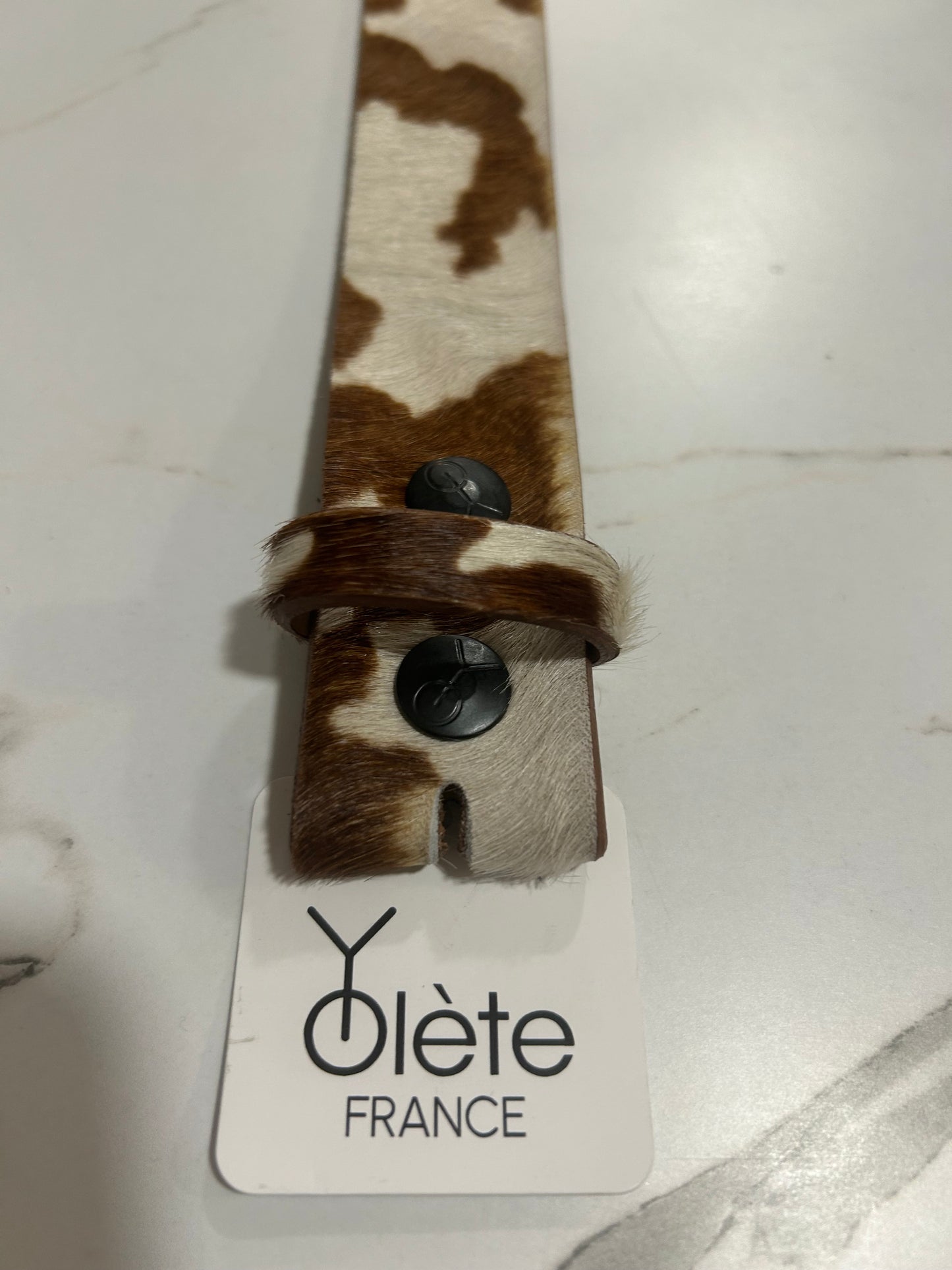 Cuir de Ceinture Cow boy - 40 mm - Yolète