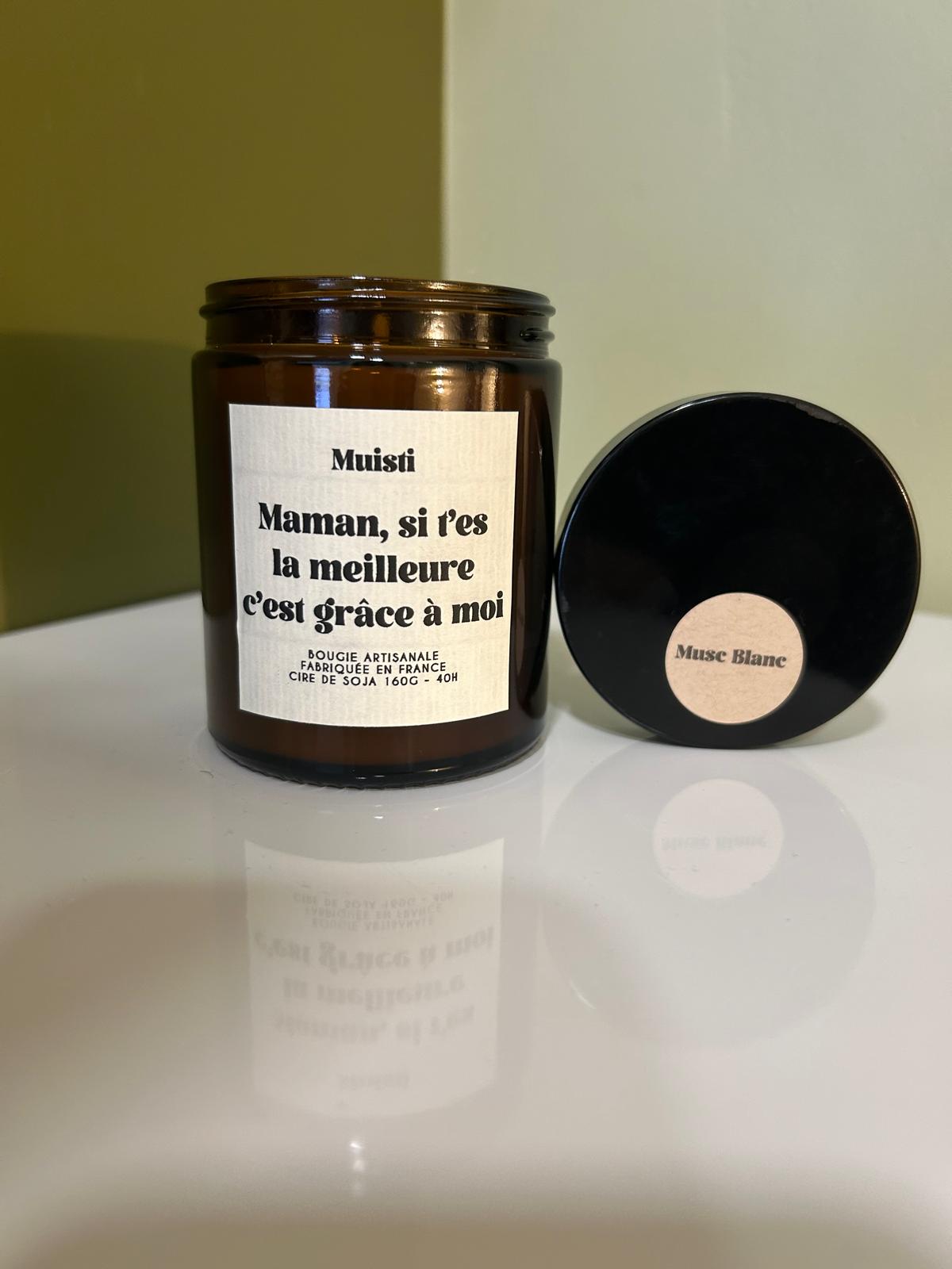 Bougie Parfumée - Maman, si t'es la meilleure - Muisti