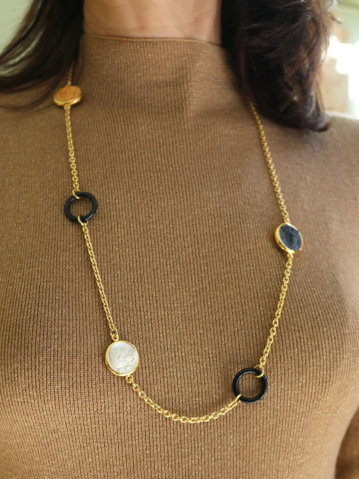 Sautoir 5 Têtes - Grand Tour