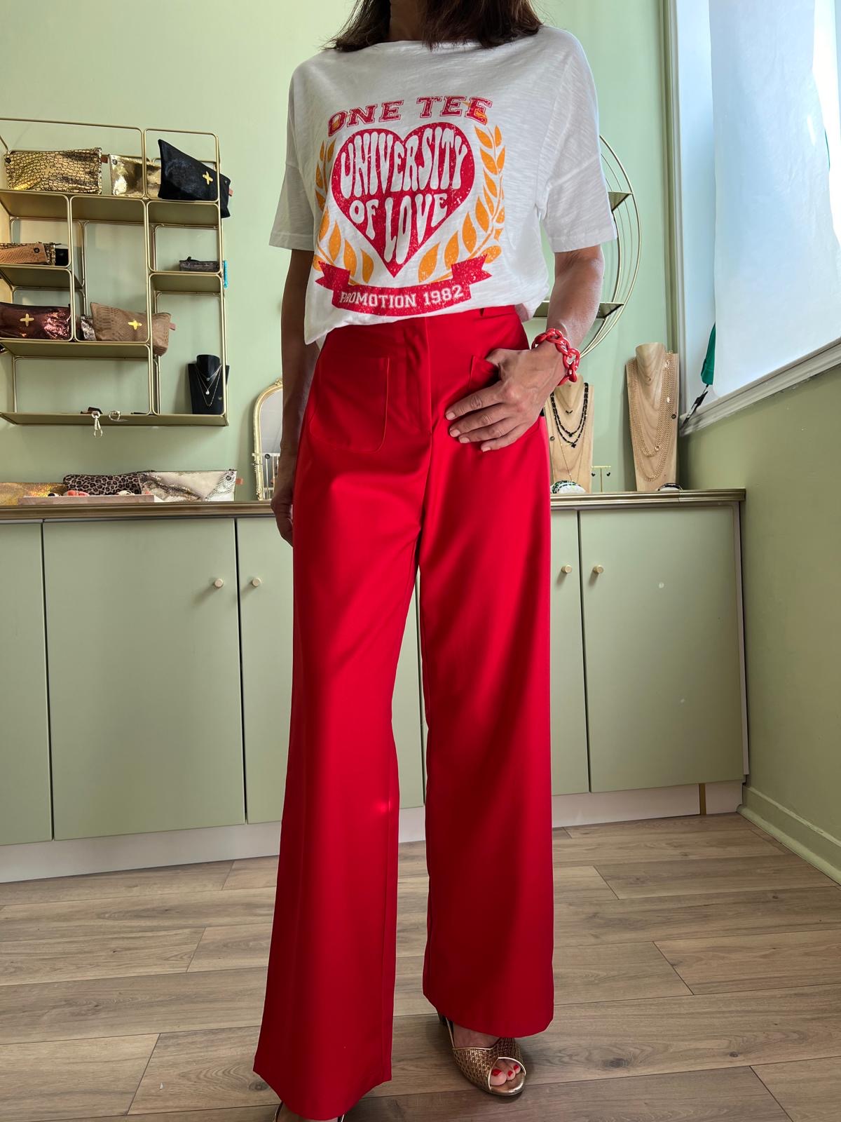 Pantalon Sonny - Rouge - La Petite Étoile