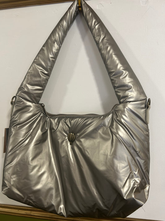 Sac doudoune-Porté épaule Trapille - Argent - Le Voyage en Panier