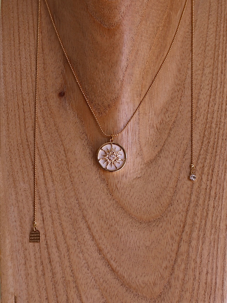 Sautoir Réglable Soleil - Coco Loizo