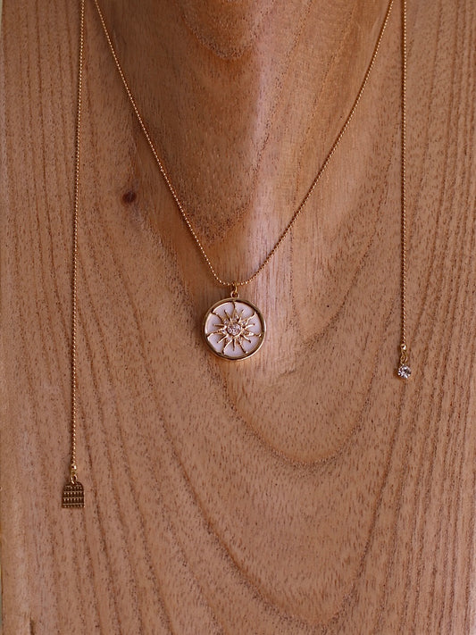 Sautoir Réglable Soleil - Coco Loizo