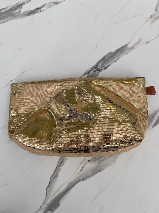 Trousse Middle  XL Turtle - Gold - Isabelle Varin